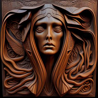 3D model Ernst Fuchs (STL)